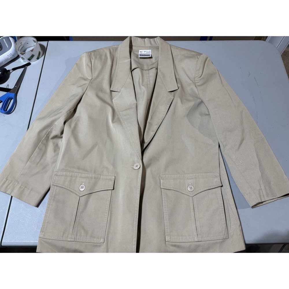 Vintage Country Suburbans Tan Jacket‎ Coat Union Made in USA 14